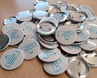 chapa personalizada santander